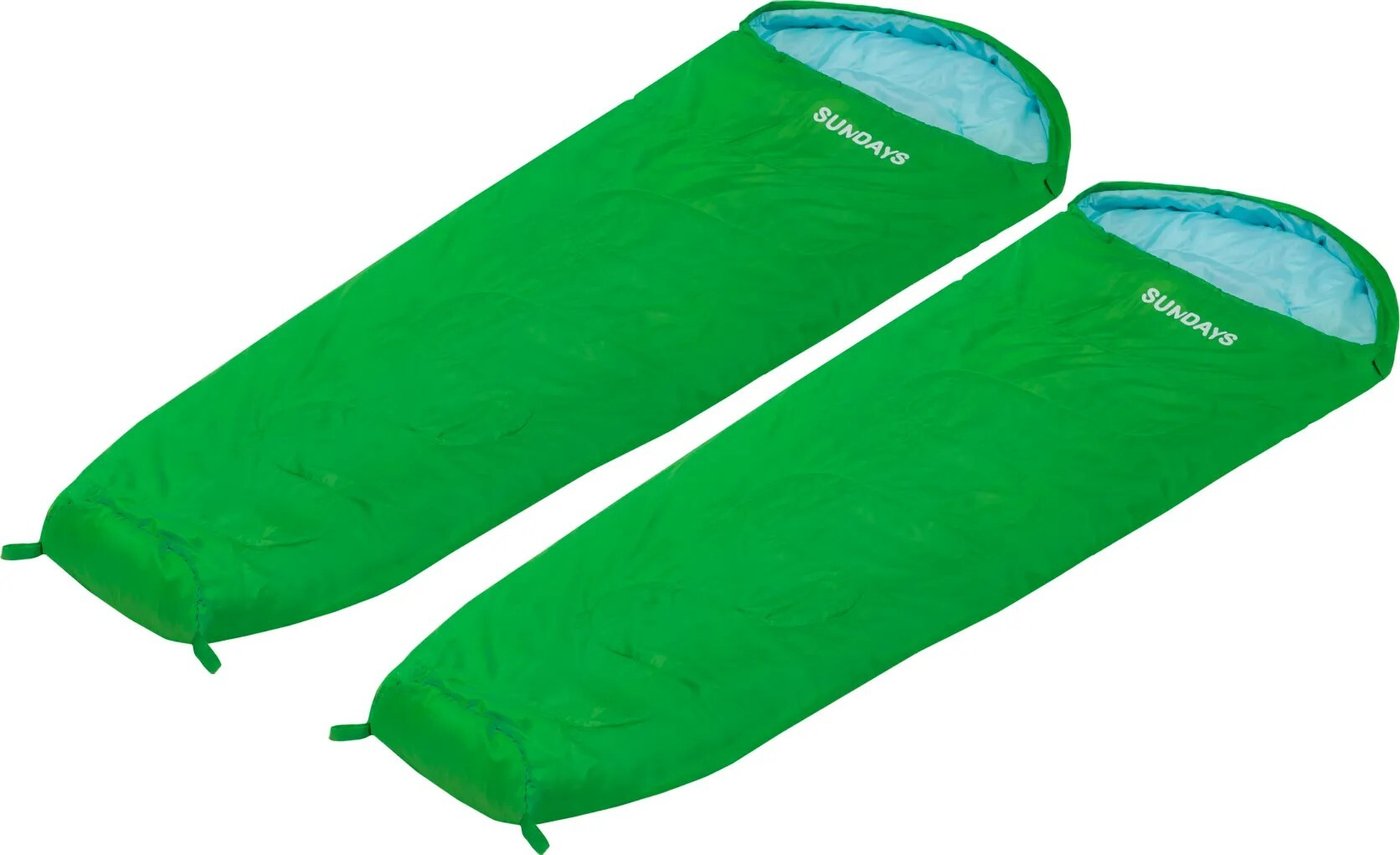 

Спальный мешок Sundays ZC-SB-S4 (2 шт, зеленый)