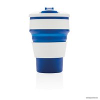 Термокружка Xindao P432.605 350 мл (синий/белый)