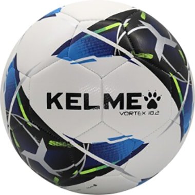 

Футбольный мяч Kelme Vortex 18.2 9886130-113-5 (белый/синий, 5 размер)