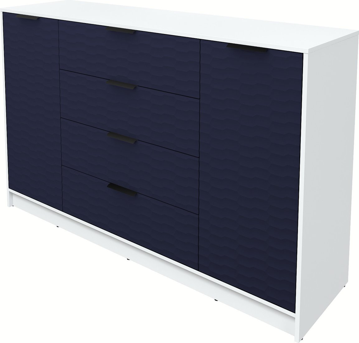 

Тумба Интерлиния Концепт Зодиак КТ-Т160 (белый платинум/индиго)