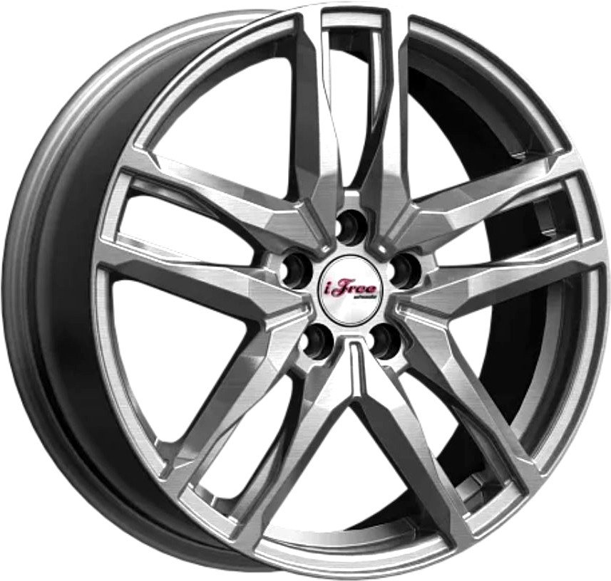 

Литые диски iFree Бомбей (КС1075) 18x6.5" 5x114.3мм DIA 67.1мм ET 35мм Хай вэй