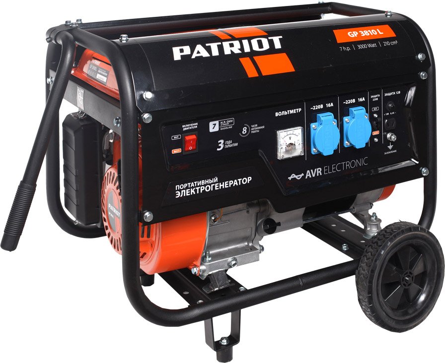 

Бензиновый генератор Patriot GP 3810L