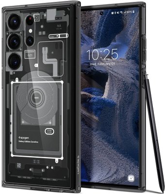 Чехол для телефона Spigen Ultra Hybrid Zero One для Galaxy S23 Ultra ACS05620 (прозрачный)