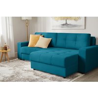 Угловой диван Mio Tesoro Манчестер 292 1.5ек-1.5пф (1102 аквамарин)