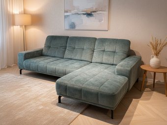 Угловой диван DeStyle Elias (зеленый)