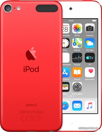 Apple iPod touch 256GB 7-ое поколение (красный)