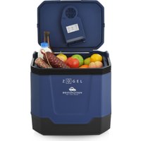 Термоэлектрический автохолодильник ZUGEL ZCR1004 32л (синий)