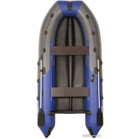 Моторно-килевая лодка Пилот 360 ЖС (серый/синий)