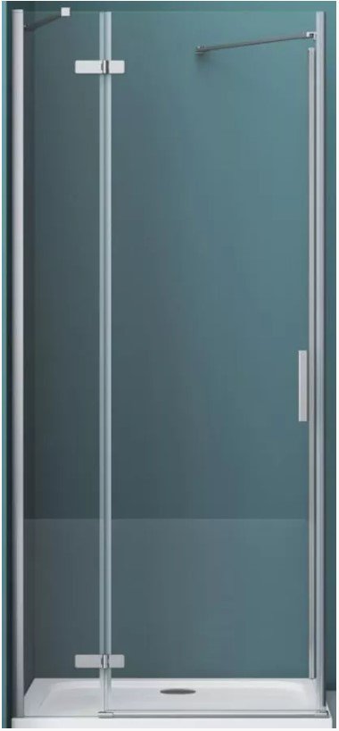 

Душевая дверь BelBagno KRAFT-60/40-C-Cr-L