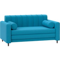 Диван Лига диванов Benifit 131001 (рогожка амур 10 голубой)