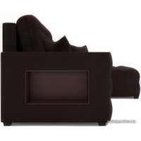 Угловой диван Мебель-АРС Мадрид правый (велюр шоколад HB-178 16)
