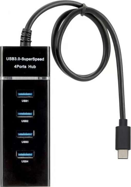

USB-хаб Digma DHUB-4USB-C-3.0