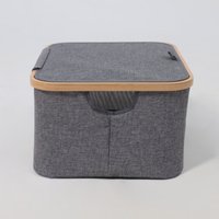 Коробка для хранения AksHome IRIS (бамбук)