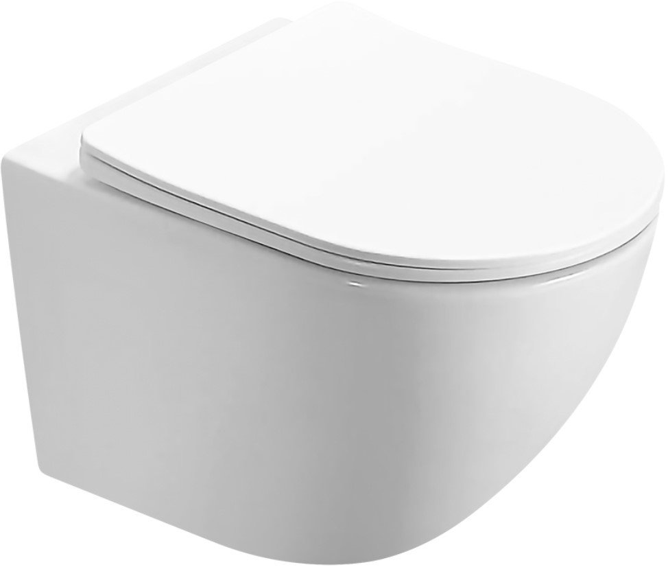 

Унитаз подвесной Azario Morano AZ-450W (с сиденьем)