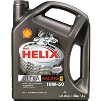 Моторное масло Shell Helix Ultra Racing 10W-60 4л