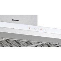 Кухонная вытяжка Nodor Mirage Inox/White Glass 900
