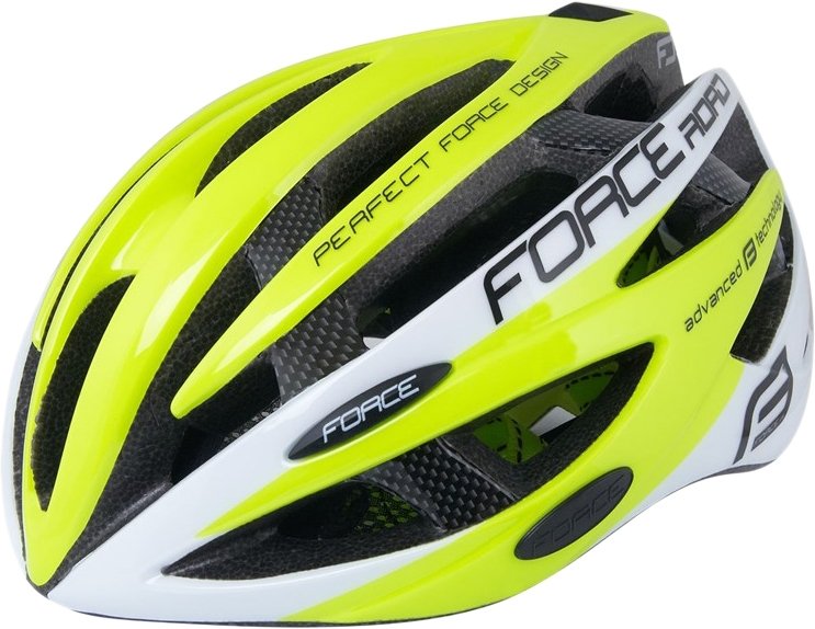 

Cпортивный шлем Force Road S/M (салатовый/белый)