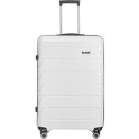 Чемодан-спиннер DoubleW YF-PP02 (L, белый)