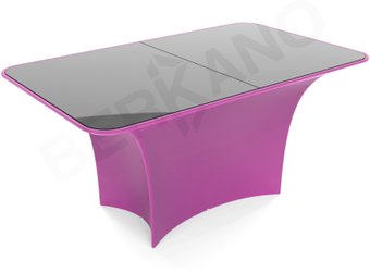 Стол Berkano Oasis со стеклом 240_022_15 (фиолетовый)