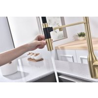 Смеситель Paulmark Magneto One Ma213188-LG (золото/светлое золото)