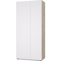 Шкаф распашной Modern Челси Ч50 угловой (серый дуб/белый)