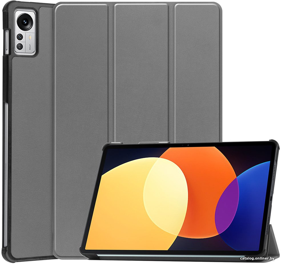 Чехол JFK Smart Case для Xiaomi Pad 5 Pro 12.4 (графит)