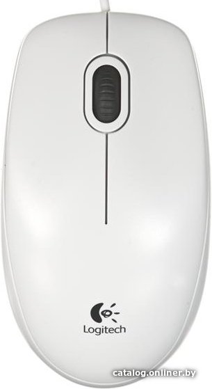 Мышь Logitech B100 (белый)