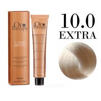 Fanola ORO Therapy Color Keratin 10.0 EXTRA экстра светлый блондин натуральный 100 мл