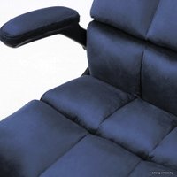 Офисное кресло AksHome Caesar Chrome (вельвет, темно-синий)