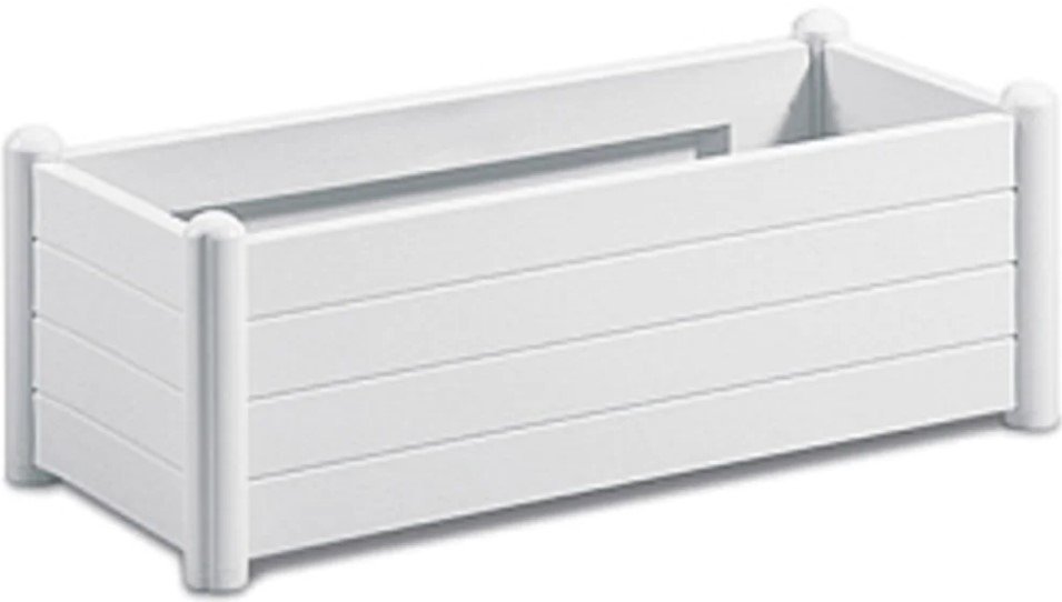

Кашпо Stefanplast 100x43x35 80024 (белый)
