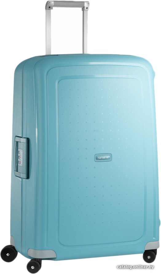 Чемодан-спиннер Samsonite S'Cure Aqua Blue 81 см