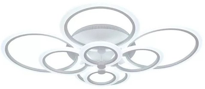 

Припотолочная люстра Leek Bliss 150W White LE061205-031