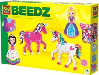 Термомозаика SES Creative Единорог и принцесса из термомозайки 06216