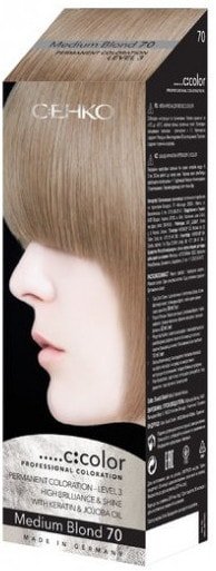 

Крем-краска для волос C:EHKO C:Color 70 (натуральный русый)