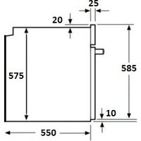 Электрический духовой шкаф Schtoff Decor 20