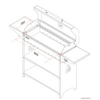 Мангал для дачи Gratar Professional Standart BBQ PSB 3000