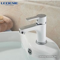 Смеситель Ledeme L1003W (белый)