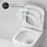 Унитаз подвесной AM.PM FlashClean Gem C901701SC в Барановичах