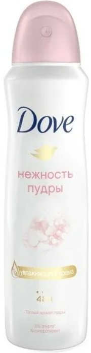 

Антиперспирант-спрей Dove Нежность пудры 150 мл