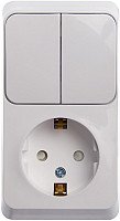 Розетка Systeme Electric Этюд BPA16-202B