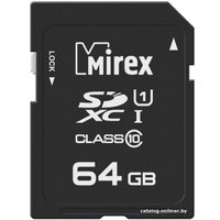 Карта памяти Mirex SDXC 13611-SD10CD64 64GB