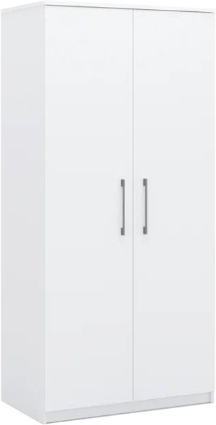 

Шкаф распашной Империал Аврора 2-х дверный (белый)