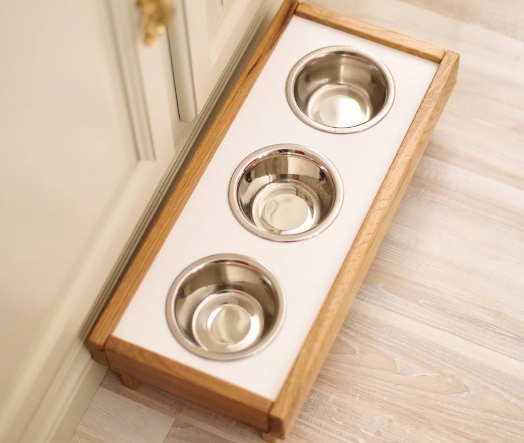 

Подставка для мисок Richwood Bowltray 3 (белый)
