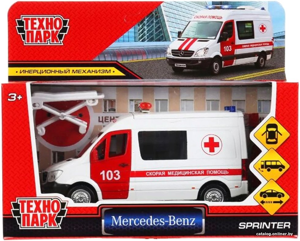 Скорая помощь Технопарк Mercedes-Benz Sprinter SPRINTERVAN-14AMB-WH