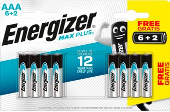Батарейка Energizer Max Plus AAA 8шт