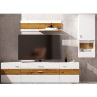 Стенка Anrex Dylan-1 (белый/дуб артисан)