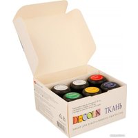 Краска для текстиля Decola 4141177 (5 цв)