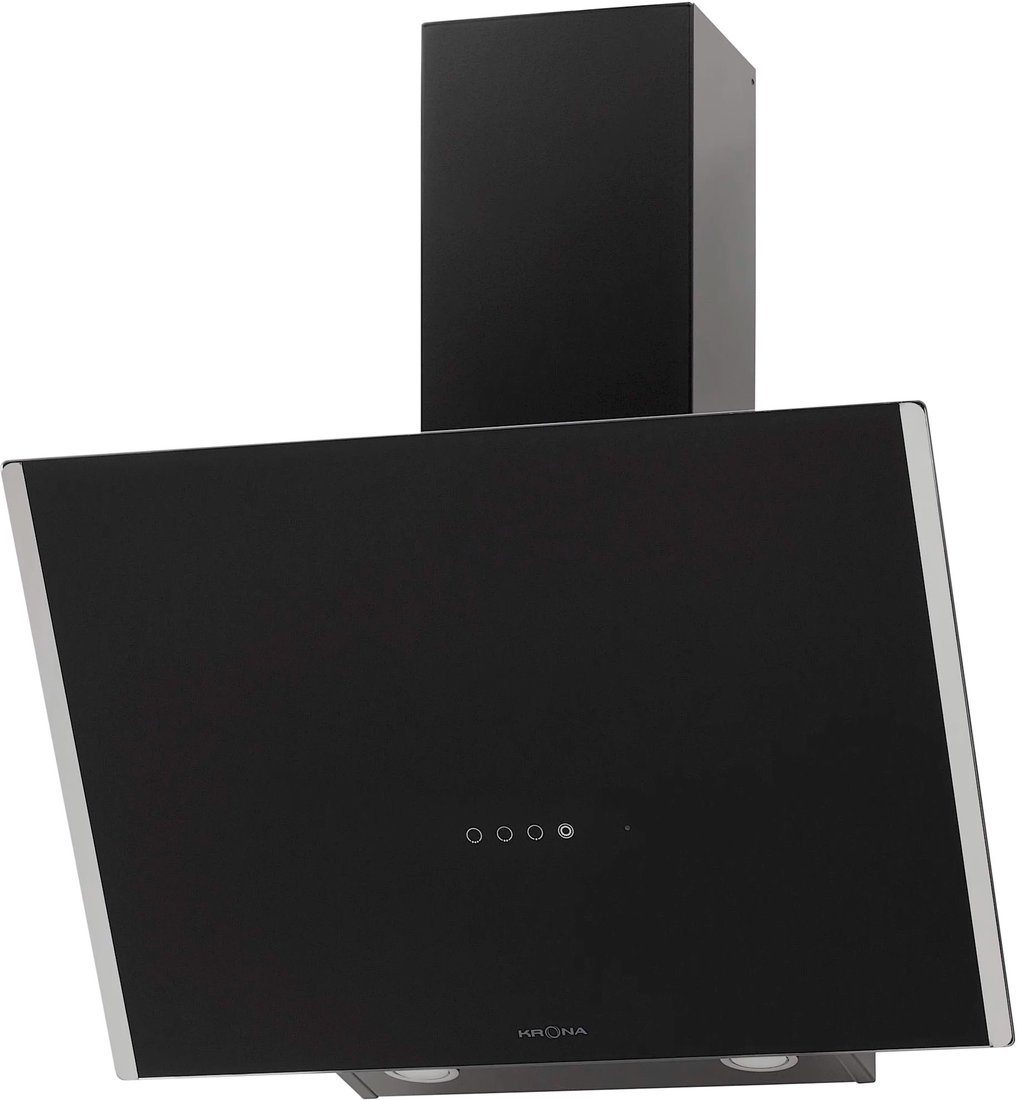 Кухонная вытяжка Krona Gabriele E 600 black/inox 2 S КА-00010304 (черный/нержавеющая сталь)