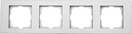 

Рамка Ovivo Grano 400-100000-228 (серебристый)