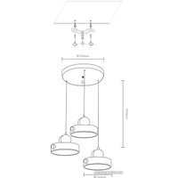Подвесная люстра Velante 447-006-03